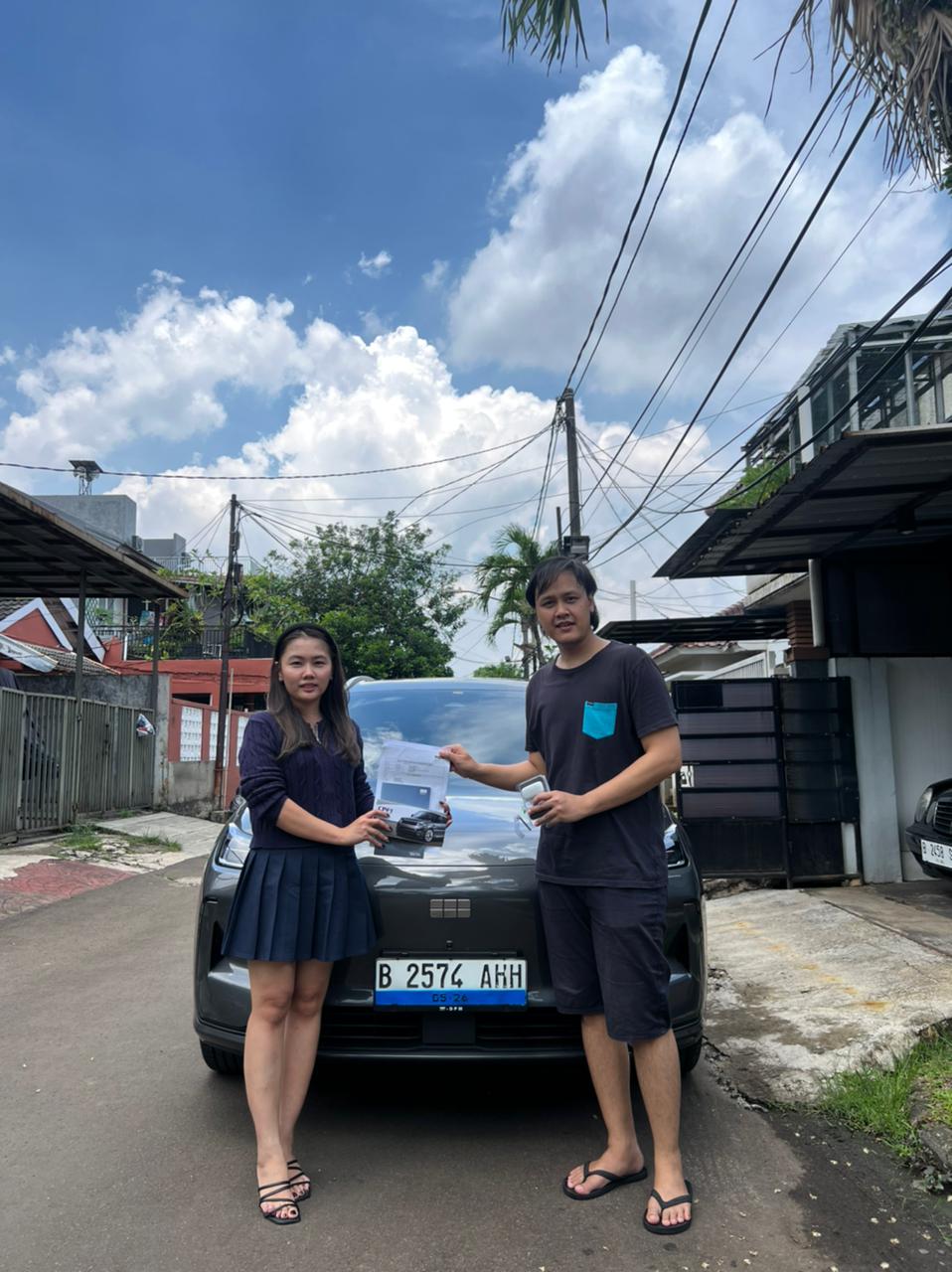 Customer Geely BSD 8